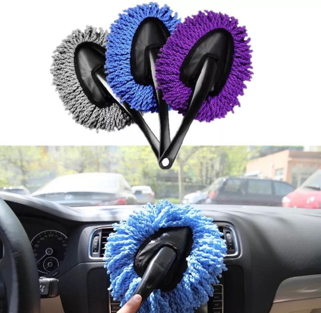 Car Dust Mop, Car Mop Microfiber Cleaning Brush, Car Dusting Tool, Car Wash Small Wax Mop Car Dust Mop, Car Mop Microfiber Cleaning Brush, Car Dusting Tool, Car Wash Small Wax Mop